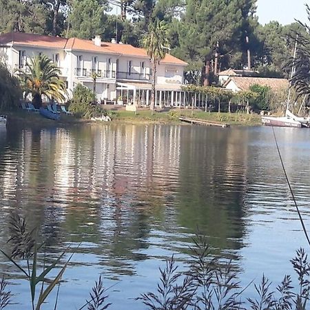 La Caravelle Logis Hotel Biscarrosse Bagian luar foto
