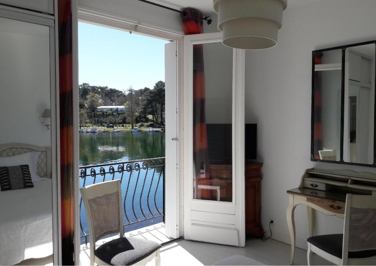 La Caravelle Logis Hotel Biscarrosse Bagian luar foto